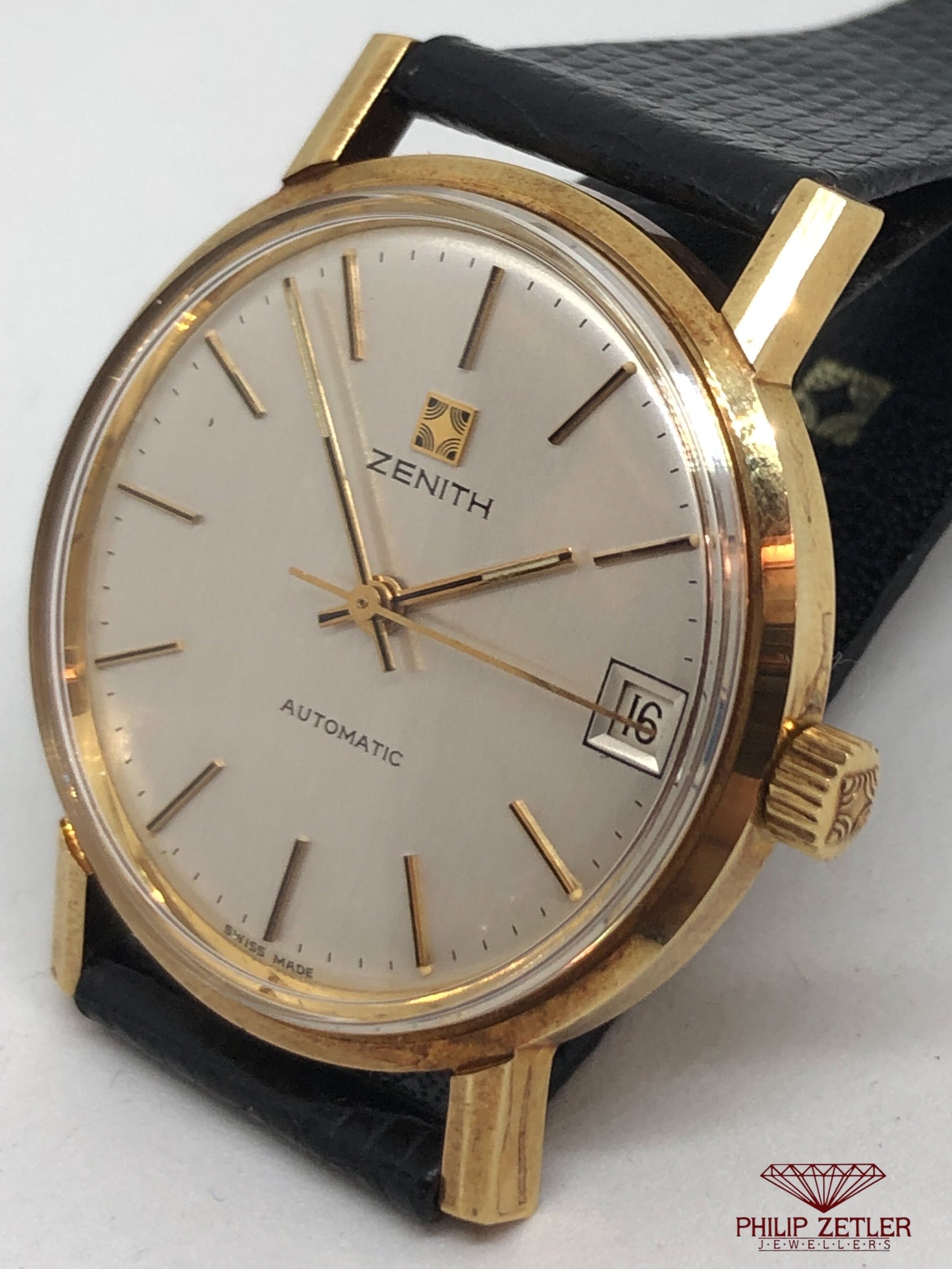 Zenith Vintage Watch 1950s At Philip Zetler Jewellers