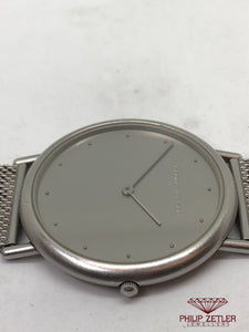 Georg Jensen Koppel Stainless Steel Dress Watch.