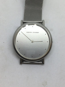 Georg Jensen Koppel Stainless Steel Dress Watch.