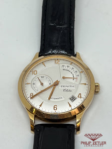 Zenith 18ct Elite Power Reserve Automatic Watch