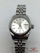 Load image into Gallery viewer, Rolex Ladies Stainless Fluted Bezel
