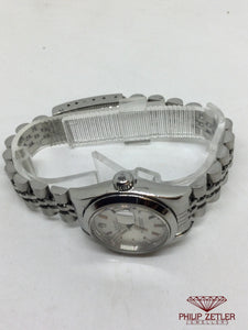 Rolex Ladies Stainless Fluted Bezel
