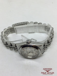 Rolex Ladies  Stainless Fluted Bezel