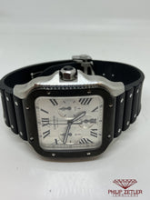 Afbeelding in Gallery-weergave laden, Cartier Santos Extra large ADLC  Automatic Chronograph 41x41mm
