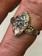 Load image into Gallery viewer, I5 ct Multicolor Anitique Diamond Ring
