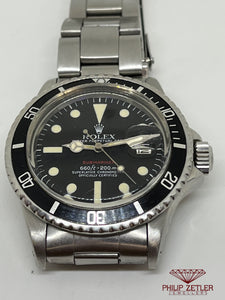 Rolex Red Submariner 1680 Vintage