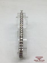 Laden Sie das Bild in den Galerie-Viewer, Diamond Bracelet 14ct X 56 Diamonds Certified
