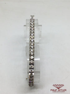 Diamond Bracelet 14ct X 56 Diamonds Certified