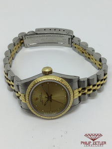 Rolex Ladies Gold & Steel Oyster Perpetual