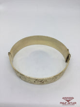 Load image into Gallery viewer, Engraved Gold Bangle
