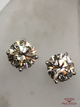 Load image into Gallery viewer, 18ct Brilliant Cut Diamond Earrings
