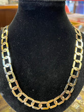 Load image into Gallery viewer, 9ct Gold Neckchain Big Links 13mm weight 79.1gms length 67cm
