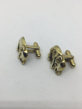 Load image into Gallery viewer, 9ct Gold Elephant Cufflinks
