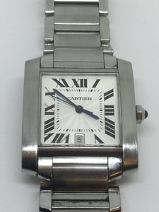 Cartier Francaise Stainless Steel  Mens