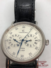 Load image into Gallery viewer, Chronoswiss Steel Watch Tora 4Omm On Crocodial Strap.
