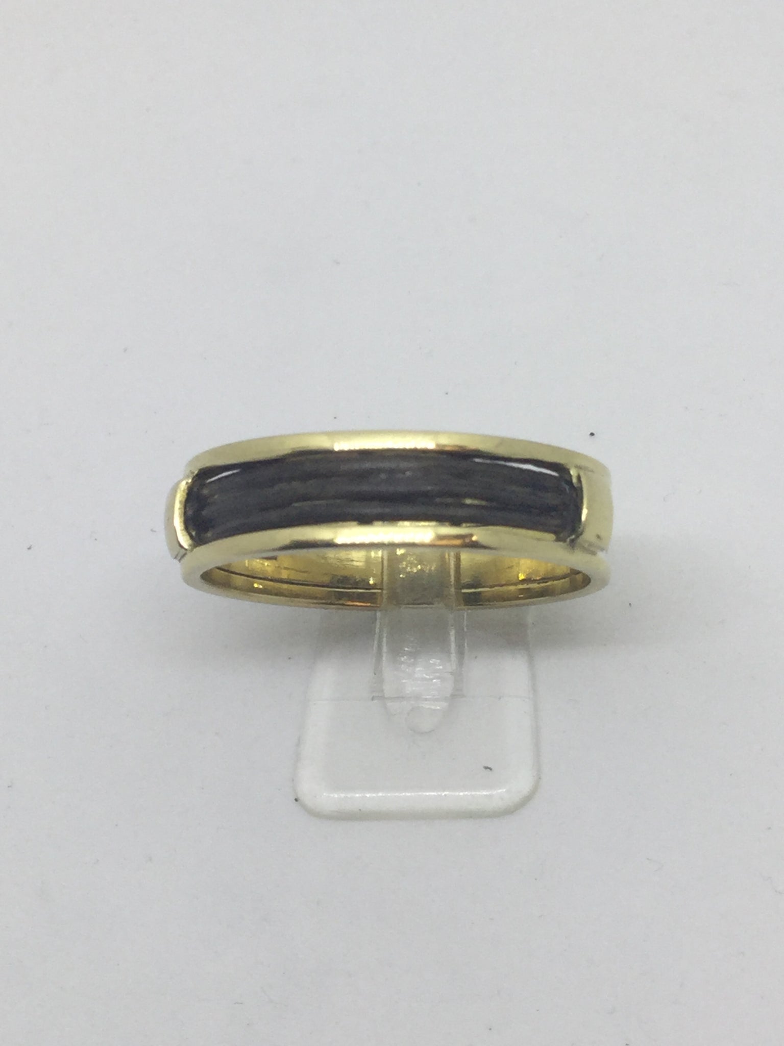 22KT Gold Elephant Hair Ring