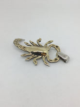 Load image into Gallery viewer, 9ct White &amp; Yellow Gold Scorpian Pendant
