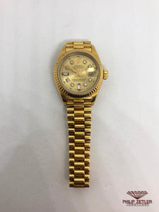 Rolex Ladies Datejust 18ct