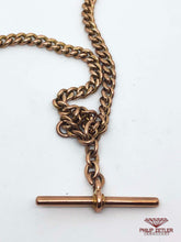 Charger l&#39;image dans la galerie, 9ct Rose Gold Fob Necklace and Pendant
