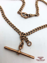 Load image into Gallery viewer, 9ct Rose Gold Fob Necklace and Pendant
