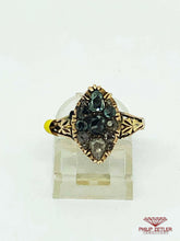 Load image into Gallery viewer, I5 ct Multicolor Anitique  Diamond Ring
