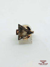 Load image into Gallery viewer, 9ct Topaz Trilliant &amp; Rose Gold Ring
