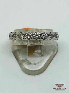 18ct Diamond & White Gold Eternity Ring
