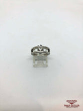 Load image into Gallery viewer, Diamond &amp; Platinum Millennium Tension Set Ring
