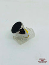 Charger l&#39;image dans la galerie, Onyx and Silver Signet Ring
