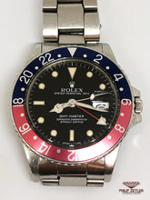 Load image into Gallery viewer, Rolex GMT Master I &quot;Pepsi&quot; 1985 Reference 16750
