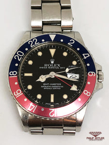 Rolex GMT Master I "Pepsi" (1985) Reference 16750